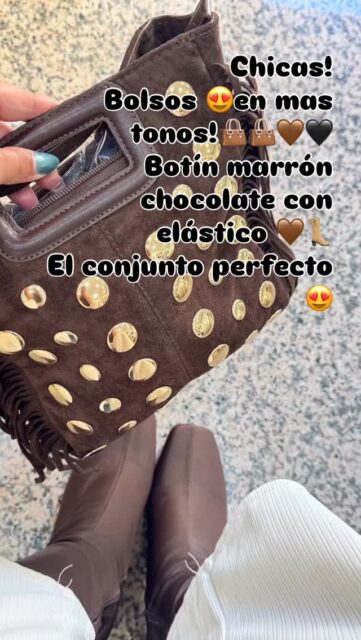 Chicas! Os traigo el conjunto perfecto! 😍👜😍

Bolsos 👜 y botin 👢 en tendencia para este otoño invierno

Quedan ideales 🥰🥰🤩

www.taconchic.es
📲634206055

#tacónchic #modafemenina #modacalzado #calzadoconestilo