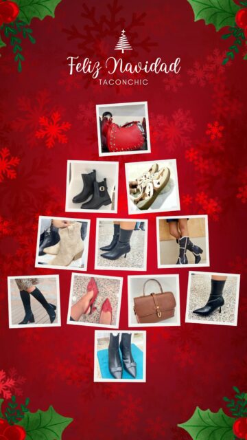 Chicas! El 🎄 de Navidad que todas necesitamos 🎄🎁🛍️

Haz tu pedido por nuestra web
www.taconchic.es 

O al 📲 con captura

#tacónchic #modacalzado #calzadoycomplementos