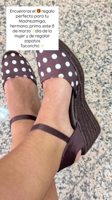 ✨ Chicas para este 8 de marzo! 
✨dia de la mujer tenemos el regalo 🎁 perfecto

Haz captura o pide por la web

www.taconchic.es 

De 24-48 horas lo tienes en casa✨
 

#taconchic #díadelamujer #modacalzado #calzadoconestilo